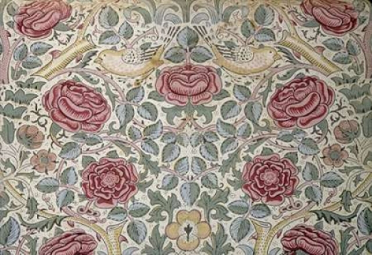 The Rose Pattern Poster Print by William Morris - Item # VARPDX268322